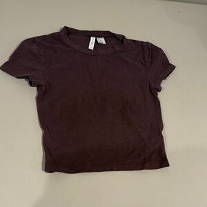 H&M Divided Mauve Tee